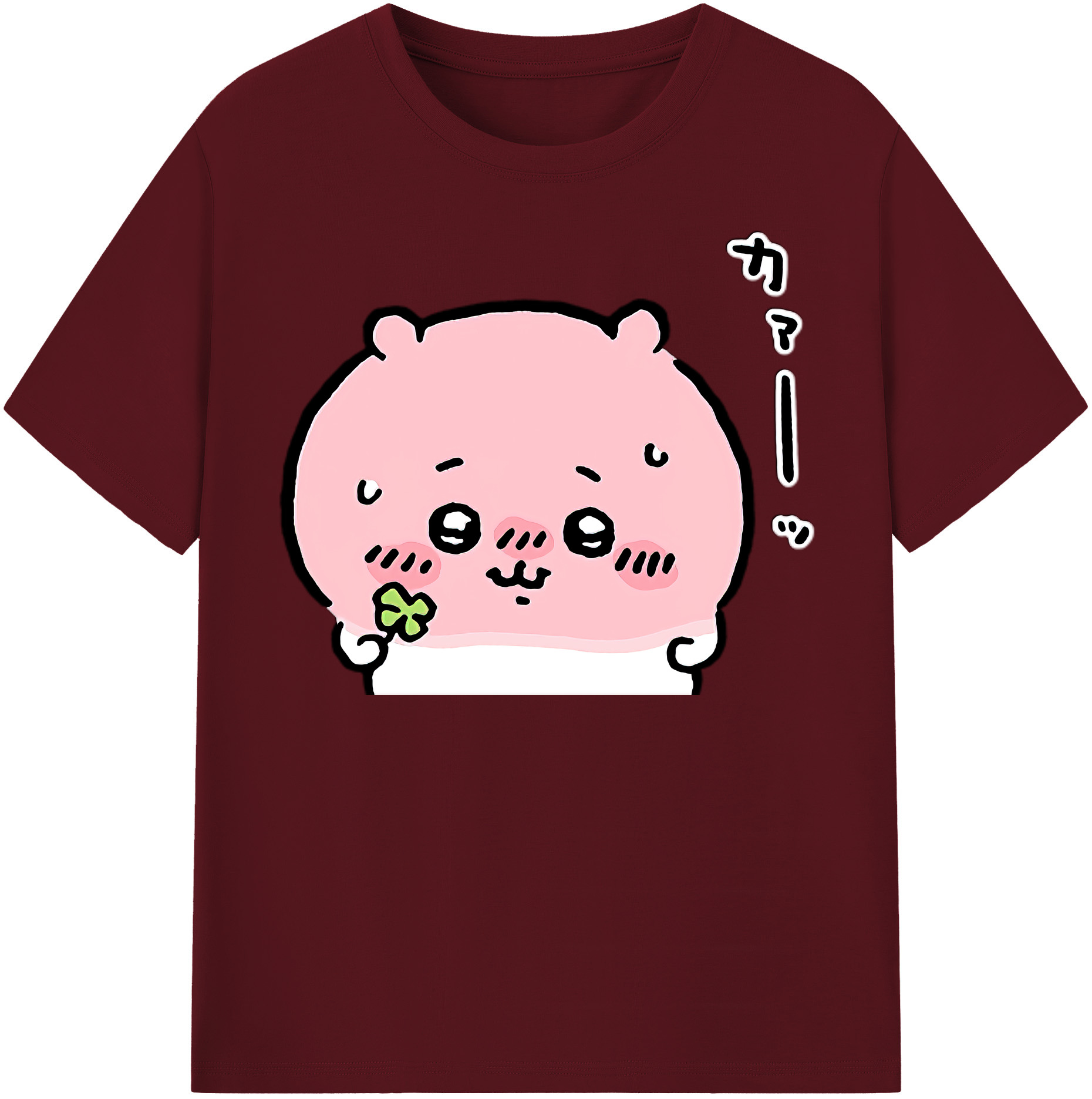 （画像用） ちいかわ ちいかわ Chii-kawa chiikawa 綿100％半袖Tシャツ（フロントプリント）